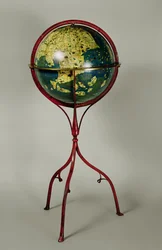 Terrestrial Globe, Made in Nuremberg in 1492